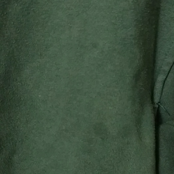 Green cowl/funnel neck sweatshirt - Picture 7 of 8